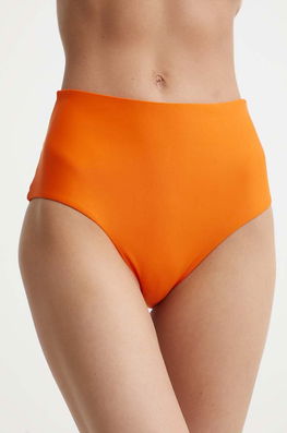 Picture Chiloti De Baie High Waist Bottoms Culoarea Portocaliu, SWI010