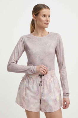 Picture Longsleeve Sport Acaras Printed Culoarea Roz, WTS545