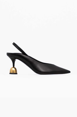 Vanda Novak Pantofi De Piele Lucy Culoarea Negru