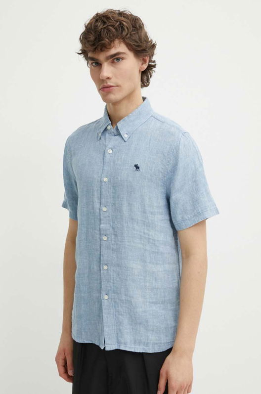 Down, Regular Abercrombie & Fitch Albastru