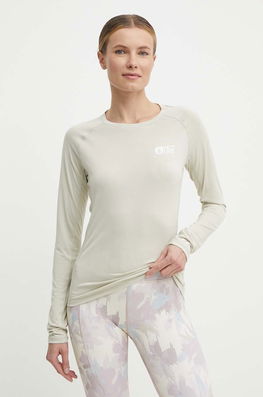 Picture Longsleeve Sport Acaras Culoarea Bej, WTS503
