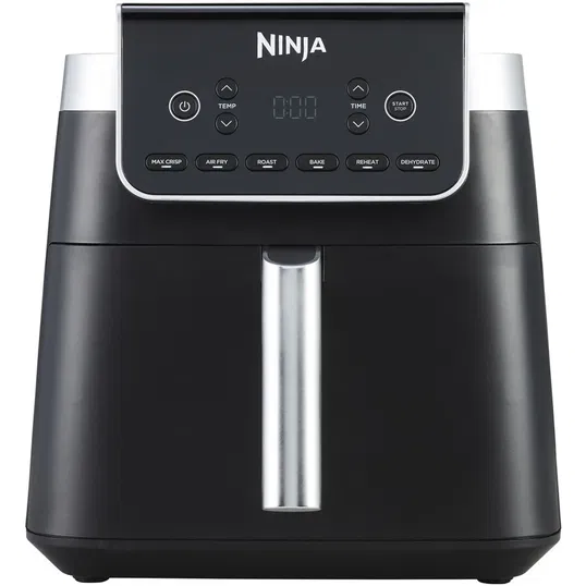 Friteuza cu aer cald Ninja Max Pro AF180EU, capacitate mancare 1.2 kg, 2000 W, interval temperatura 40 - 240 °C, oprire automata, temperatura ajustabila, 6 programe, negru