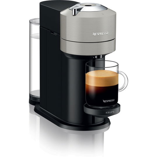 Espressor Nespresso Krups Vertuo Next XN910B10, 1500W, Centrifusion™, Conectare la telefon, 1.1L, Gri + set capsule degustare