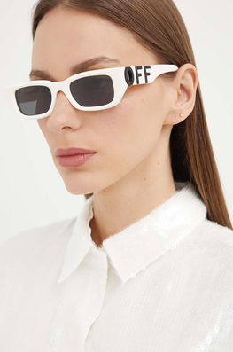 White Ochelari De Soare Femei, Culoarea Alb, OERI124_490107 Off-White