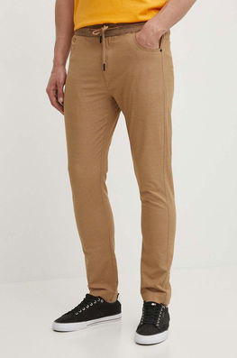 Picture Pantaloni Crusy Barbati, Culoarea Bej, Drept, MJS063