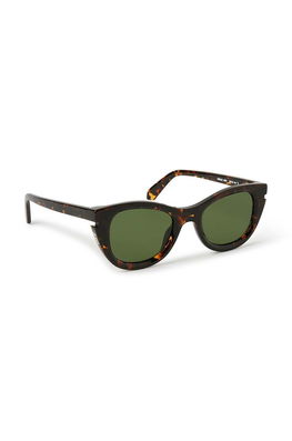 White Ochelari De Soare Femei, Culoarea Maro, OERI112_506055 Off-White