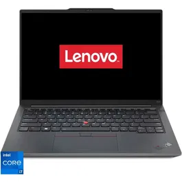 Laptop Lenovo 14'' ThinkPad E14 Gen 5, WUXGA IPS, Procesor Intel® Core™ i7-1355U (12M Cache, up to 5.00 GHz), 24GB DDR4, 1TB SSD, Intel Iris Xe, No OS, Graphite Black