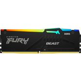 Memorie Kingston FURY Beast RGB 16GB DDR5 6800MHz CL34