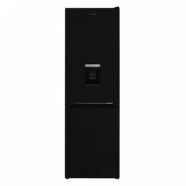 Combina frigorifica Heinner HCNF-V291BKWDE++, clasa E, 294l, No Frost, dozator de apa, H 186cm, Negru