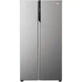 Side by side Haier HSR5918DNMP, 528 l, Total No Frost, Multi air flow, Clasa D, SuperCooling, SuperFreezing, Holidays, H 177 cm, Inox