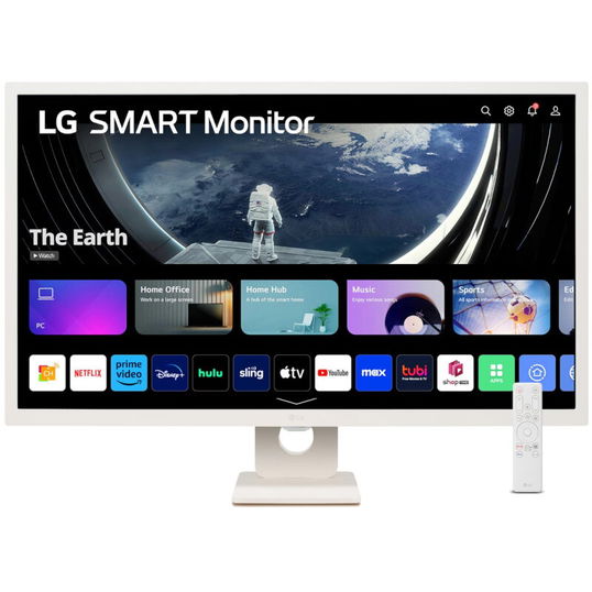Monitor LED LG Smart 32SR50F-W 32 inch FHD IPS 8 ms 60 Hz FreeSync