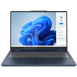 Laptop Lenovo IdeaPad 5 2-in-1 16AHP9 cu procesor AMD Ryzen™ 5 8645HS pana la 5.0GHz, 16, WUXGA, IPS, 60Hz, Touch, 16GB LPDDR5x, 512GB SSD, AMD Radeon™ 760M Graphics, Windows® 11 Home, Cosmic Blue