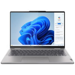 Laptop Lenovo Yoga 7 2-in-1 14AHP9 cu procesor AMD Ryzen™ 5 8640HS pana la 4.9GHz, 14, WUXGA, OLED, 60Hz, Touch, 16GB LPDDR5x, 1TB SSD, AMD Radeon™ 760M Graphics, Windows® 11 Home, Arctic Grey
