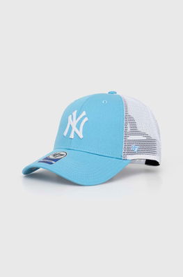 47 Brand șapcă De Baseball Pentru Copii MLB New York Yankees Branson Cu Imprimeu, BBRANS17CTP Albastru