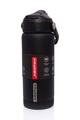 Fayren Sticla Termica Kmaet 530 Ml Negru