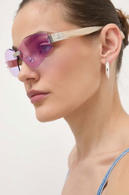 Alexander McQueen Ochelari De Soare Femei, Culoarea Roz, VW702045766 Vivienne Westwood
