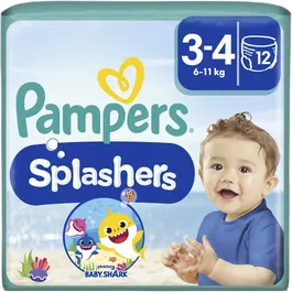 Scutece Pampers Splash 3, pentru apa, 12 bucati