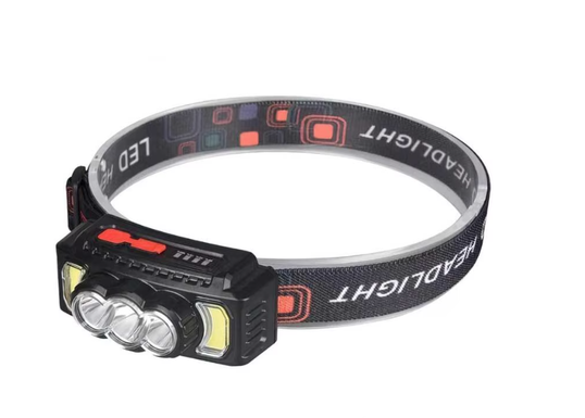Lanterna De Cap Reincarcabila LED 7 Moduri de Iluminare RD C159