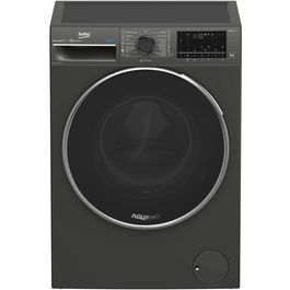 Masina de spalat rufe Beko B5WFU58418, 8 kg, 1400 rpm, Clasa A, SteamCure, Motor Inverter, Homewhiz, AddXtra, Steam, Negru