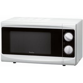 Cuptor cu microunde Amica AMG17M70V, 700 W, 17 L, Alb/Negru