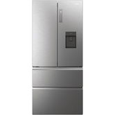 Side by side French Door Haier HFW7819EWMP, 537 l, Total No Frost, Clasa E, Air Surround, Humidity Zone, MyZone, WiFi/ hOn app, Dispenser apa, H 192cm, Inox