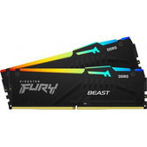 Memorie Kingston FURY Beast RGB 32GB DDR5 6400MHz CL32 Dual Channel Kit