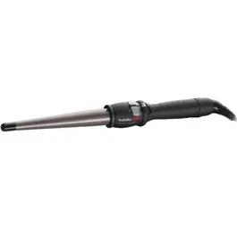 Ondulator Profesional Conic BaBylissPro 2280, invelis Titanium-Tourmaline , diametru 25 mm la baza/13 mm la varf, Negru/Gri