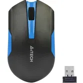 Mouse wireless A4Tech G3-200n-1 V-Track, Negru/Albastru