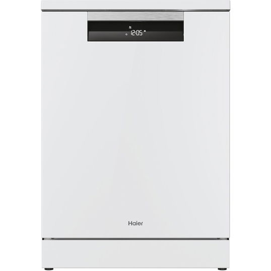 Masina de spalat vase Haier XF 6B2M3PW, 16 seturi, 10 programe, Clasa B, Motor Inverter, WiFi, H-Spray Arm, Flex Zone, Part Light, Powerwash, Automatic Open Door, 60 cm, Alb