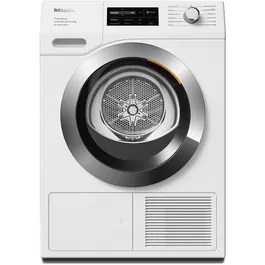 Uscator de rufe Miele TEL 695 WP, Pompa de caldura, 9 kg, WiFI Conn@ct, Clasa A+++, SteamFinish, EcoSpeed, FragranceDos, Alb