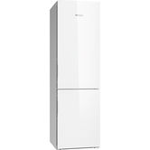 Combina frigorifica Miele KFN 29683 D BRW, 343 l, NoFrost, Clasa D, H 201 cm, Sticla alba