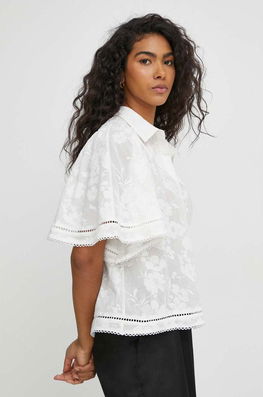 MUNTHE Bluza Femei, Culoarea Alb, Modelator