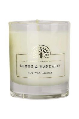 The English Soap Company Lumanare Parfumata De Soia Lemon& Mandarin 170 Ml Multicolor