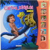 Cartea junglei - carte cu sunete