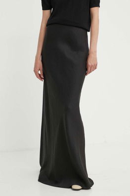Theory Fusta Din In Culoarea Negru, Maxi, Drept