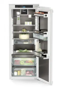 Frigider incorporabil cu o usa Liebherr IRBbsbi 4570 Peak, BioFresh Professional cu HydroBreeze, 56 cm, 224 l, LightTower, SmartDeviceBox, Interior BlackSteel, Clasa B