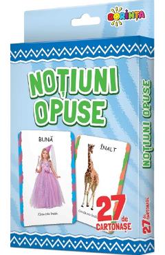 Notiuni opuse. 27 de cartonase