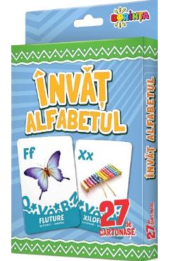 Invat alfabetul. 27 de cartonase