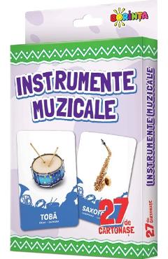 Instrumente muzicale. 27 de cartonase