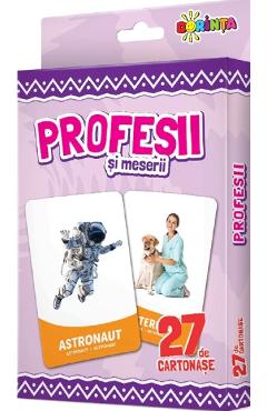 Profesii si meserii. 27 de cartonase