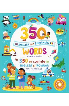 Carte sonora bilingva: 350 words. 350 de cuvinte in engleza si romana