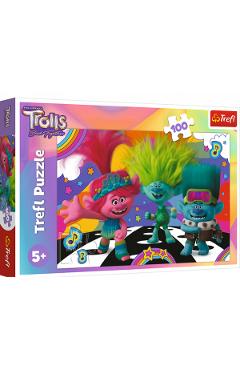 Puzzle 100 Trolls. Minunata lume a trolilor
