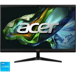 Sistem All-in-One Acer Aspire C24-1800 cu procesor Intel® Core™ i3-1305U pana la 4.5 GHz, 23.8, Full HD, IPS, 16GB DDR4, 512GB SSD, Intel® UHD Graphics, No OS, Black