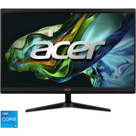 Sistem All-in-One Acer Aspire C24-1800 cu procesor Intel® Core™ i5-12450H pana la 4.4 GHz, 23.8, Full HD, IPS, 16GB DDR4, 1TB SSD, Intel® UHD Graphics, No OS, Black