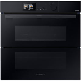 Cuptor incorporabil Samsung NV7B6799JAK/U2, Electric, 76 l, Autocuratare pirolitica, Dual Cook Steam, AI Pro Cooking, Camera, Dual Cook Flex , WiFi, Negru