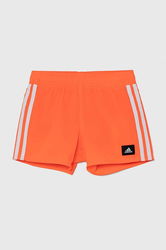 Adidas Performance Pantaloni Scurti De Baie Copii 3S SHO Culoarea Portocaliu, IT2696