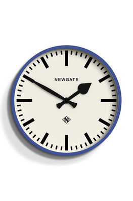 Newgate Ceas De Perete Number 3 Railway Wall Clock Violet