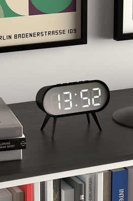 Newgate Ceas Cu Alarmă Cyborg Alarm Clock Negru