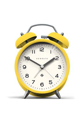 Newgate Ceas Cu Alarmă Charlie Bell Echo Alarm Clock Galben