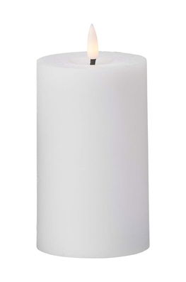 Cozy Living Lumânare Led Rustic White Alb